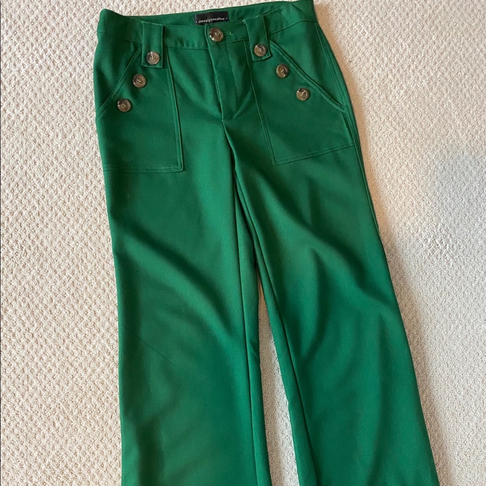 Anthropologie green pants
